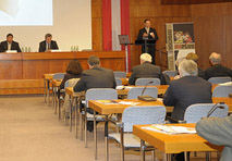 Vorträge und Diskussionen im Rahmen der Enquete Chance Hochbau am 15. Oktober in der Wirtschaftskammer in Wien.
