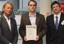 Der zweite Green Award im Burgenland ging für das Projekt Hotel Wende an Karlheinz Pertl, Siemens AG Österreich (mi.)