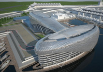  Aufsehen erregendes Bauprojekt in Abu Dhabi mit einer Dachkonstruktion von Waagner Biro. 