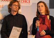 Der zweite Barrierefreiheit-Sonderpreis wurde Michael Sternitzer, Wienfluss, und Manuela Vergud, WienTourismus, überreicht.