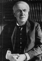 Thomas Edison. Er erhob den Fehler zum Prinzip der Innovation.