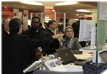 Fujitsus Hausmesse VISIT zeichnete sich durch die Bandbreite der von der IT angesprochenen Wirtschaftsbereiche aus.