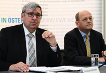 Kratky & Kratky: Präsident Christoph Kratky (l.) und Geschäftsführer Gerhard Kratky stellen für 2010 und die Folgejahre wieder ein deutlich höheres Bewilligungsvolumen in Aussicht.