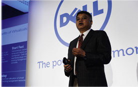 Praveen Asthana, Dell. ''Infrastruktur ist mit der vStart-Lösung nicht mehr das Thema. Jetzt geht es nur noch um die Verwaltung von Applikationen.''