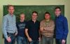 Das commendo-Team Michael Schrotter, Christian Andrich, Andreas Töscher, Michael Jahrer und Georg Preßler.