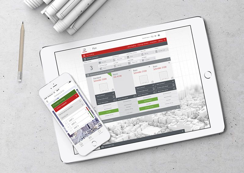 Foto: Schindler Digital Plan &amp; Design: Das Online-Tool für sämtliche Gebäudetypen, egal, ob es sich um ein Wohn- oder Einfamilienhaus, Bürogebäude, Einkaufszentrum oder Hotel handelt, auf www.schindler.at.
