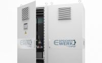 (Foto: Pfenning Elektroanlagen) Der Energiespeicher kann an den Bedarf eines Unternehmens angepasst installiert werden. 