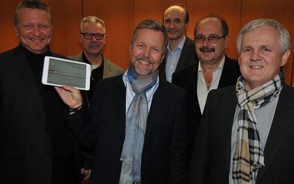 IT in Salzburg: Gerhard Huber, ­Michael Haybäck, Thomas Schiller, Roman Breitfuss, Wolfgang Mattischek und Klaus Hinterberger.