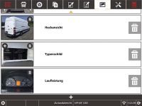 Foto: Die Dokumentation erfolgt direkt am Fahrzeug via Smartphone oder Tablet.