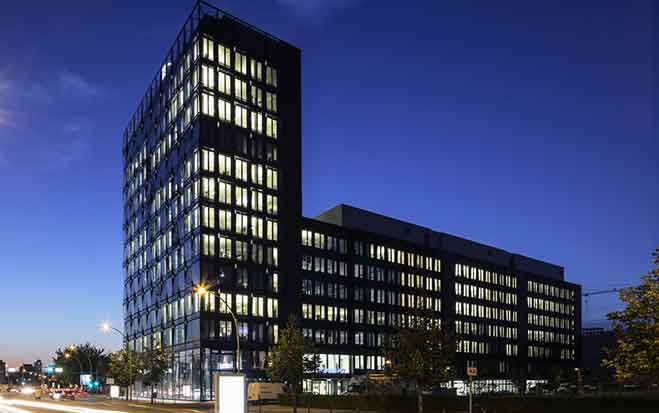 Kurz vor Weihnachten konnte die CA Immo die Mercedes Benz Zentrale in Berlin