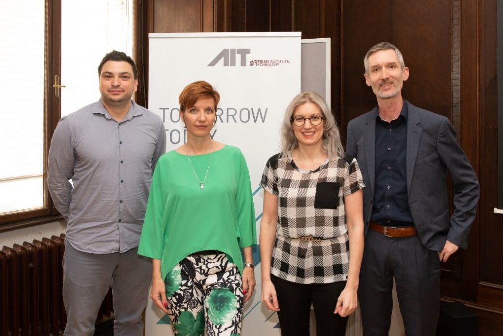 Patrick Ratheiser, Tünde Fülöp, Christine Bauer und Mario Drobics