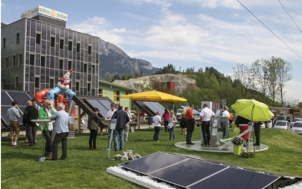 Siko Solar lädt zum &quot;Tag der Sonne&quot; am 9. Mai 2014 auf dem Firmengelände in Jenbach.