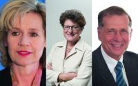 Die große Report-Umfrage: Wie sinnvoll sind verpflichtende Maßnahmen für die Frauenquote in Aufsichtsräten und Vorständen? Regina Prehofer, Viktoria Kickinger und Wilhelm Rasinger (v.l.n.r.) geben Antwort.