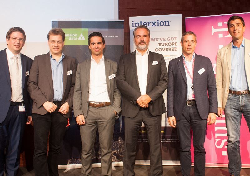 Moderator Martin Szelgrad, Report Verlag; Adrian Dabrowski, SBA Research; Jürgen Horak, Dimension Data; Martin Madlo, Interxion; Thomas Masicek, T-Systems; Joe Pichlmayr, IKARUS Security