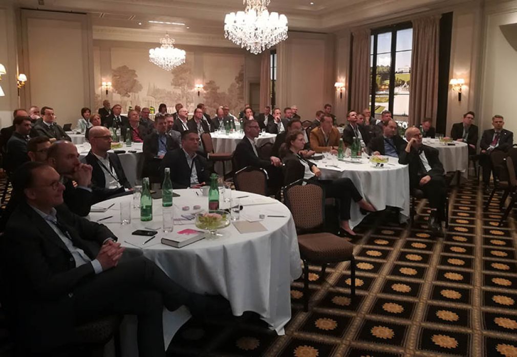 Die Vortragsreihe &quot;Think Transformation&quot; von Axians fand am 10. April im Hotel Bristol in Wien statt.