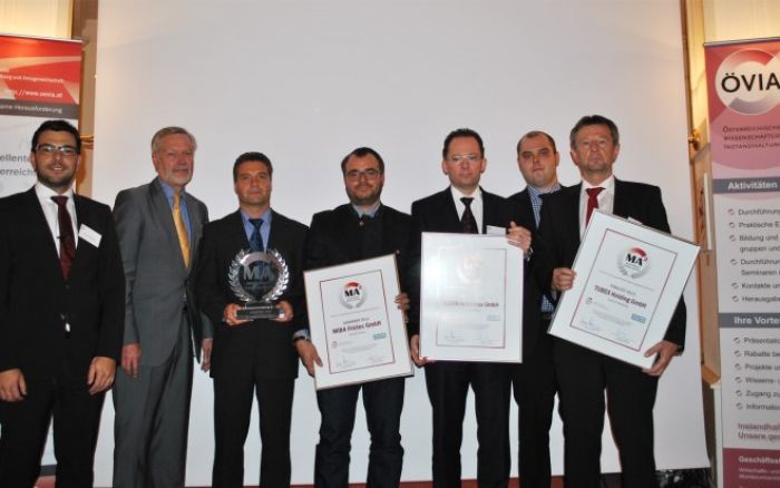 Die Gewinner des Maintenance Award 2013.