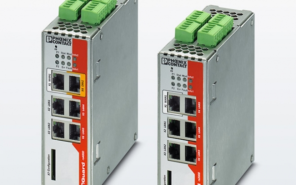 Die FL Mguard-Security-Switches können auch das interne Switching kleinerer Maschinen und Anlagen übernehmen.