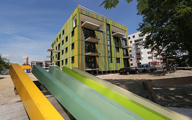 Steiner &amp; Wanner tritt in Alpine-Wohnungsverträge beim Freiraum Maxglan ein.