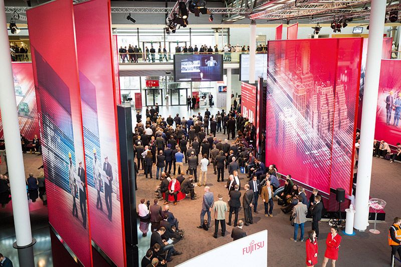 Den mehr als 12.000 Besuchern wurde am Fujitsu Forum 2016 ein breitgefächertes Programm rund um Cloud, IoT, künstliche Intelligenz und Cyber-Security geboten.