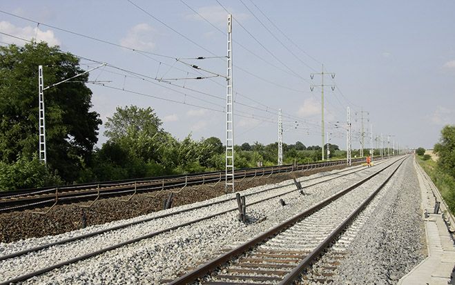 In Rumänien wird unter Mitwirkung der Strabag eine 42,2 Kilometer lange Baustrecke modernisiert.