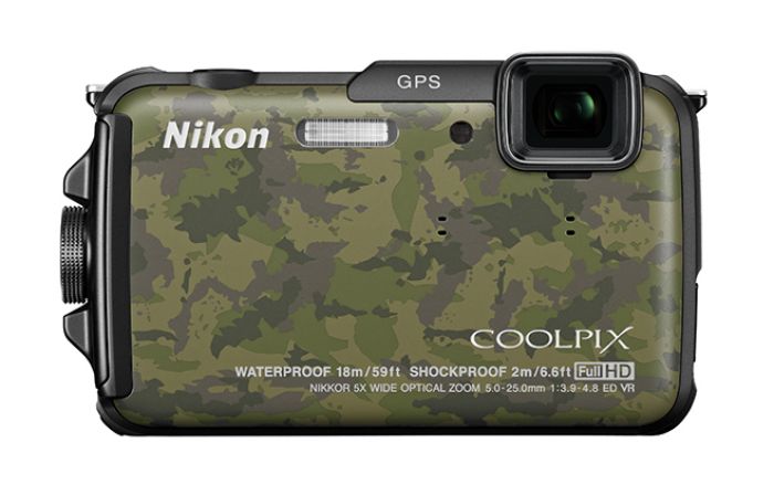 (Foto: Nikon) Die Kompaktkamera AW 110 von Nikon hält Wind und Wetter stand. 