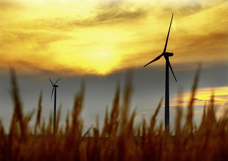 Foto: »Die ersten Windräder in den 90er-Jahren wurden nur über Beteiligungen finanziert«, berichtet Martin Fliegenschnee-Jaksch von IG Windkraft.