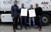 Foto: Hans Baumgartner (ARA), Gerald Griessner, Roland Griessner und Harald Höpperger (v.l.)