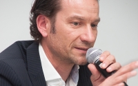 Oliver Krizek, Gründer und Eigentümer des IT-Dienstleisters NAVAX ist bekennender SK-Rapid-Fan.