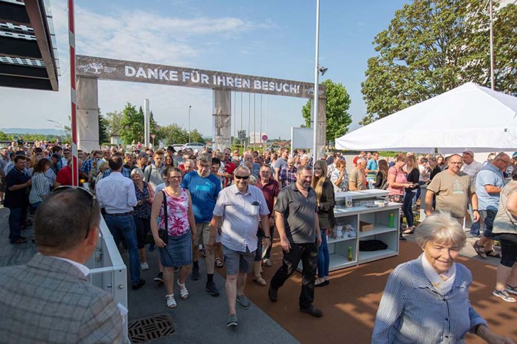 Foto: Anlässlich ihres 150-jährigen Bestehens öffnete die Umdasch Group für alle Interessierten zwei Tage lang ihre Pforten.