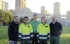 Foto: Mit einer Lehrlingsquote von 7,57 Prozent ist LafargeHolcim Spitzenreiter der heimischen Baustoffindustrie (im Bild: zwei neue Lehrlinge im Zementwerk Mannersdorf).