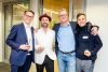 Architekten Yusuf Yazici und Robin Skala mit Paul Haberfellner und Thomas Riedl von Nagarro.
