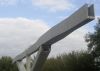 Eine Brücke, aufspannbar wie ein Regenschirm: entwickelt an der TU Wien, realisiert bei Oberndorfer.