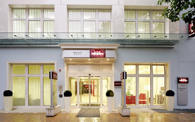 (Foto: bereitgestellt) Beliebt bei Geschäftsreisenden: das Mercure Graz City.
