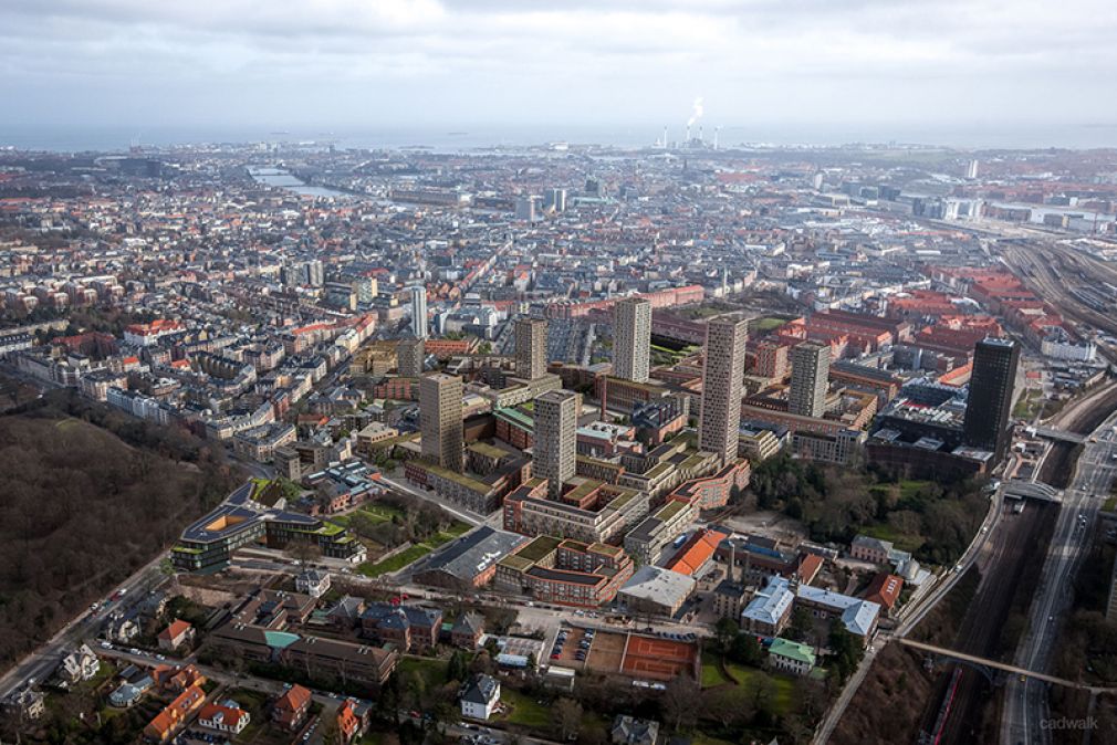 Visualisierung des geplanten Carlsberg-Quartiers