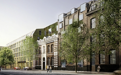 Das nachhaltigste Hotel Amsterdams soll sich harmonisch in die Gegend einfügen.