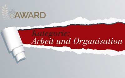 eAward 2015: Kategorie Arbeit und Organisation