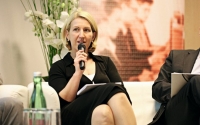 Ulrike huemer ist CIO der Stadt Wien und ortet ein Vertrauensproblem beim Umgang mit Daten. Bildrechte: BRZ, Klaus Vyhnalek.