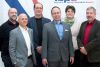 Neuer ISPA-Vorstand: Peter Oskar Miller, Andreas Koman, Martin Prager, Harald Kapper, Natalie Ségur-Cabanac, Christian Panigl; nicht im Bild: Georg Chytil, Kurt Einzinger, Nikolaus Futter.