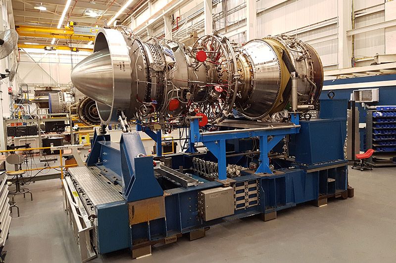 Die aeroderivative Gasturbine SGT-A45 TR kann in weniger als neun Minuten neu gestartet werden und volle Leistung erzeugen.