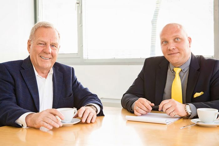 Winfried Kallinger (li.) und Stefan Eisinger-Sewald können optimistisch in die Zukunft blicken.  