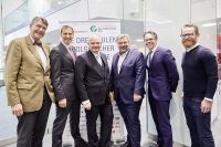 Foto: Diskutierten die Chancen und Herausforderungen der digitalen Bau- und Immobilienwirtschaft: Christoph Achammer (ATP architekten ingenieure), Wolfgang Kradischnig (DELTA), Erich Thewanger (KPMG), Karl Friedl (M.O.O.CON), Stephan Heid (Heid Schiefer Rechtsanwälte) und Daniel Cronin, Start-Up-Experte (v.l.n.r.).
