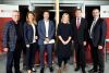 Foto: Diskussionsrunde zur Umsetzung der Klimaziele: Stephan Schwarzer (Wirtschaftskammer), Barbara Schmidt (Oesterreichs Energie), Christoph Gatzen (Frontier Economics Köln), Barbara Teiber (Gewerkschaft der Privatangestellte), Karl Heinz Gruber (Oesterreichs Energie) und Josef Plank (Bundesministerium für Nachhaltigkeit und Tourismus).