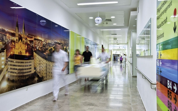 Das Klinikum Wels-Grieskirchen ist mit über 1.200 Betten das größte Ordensspital Österreichs.