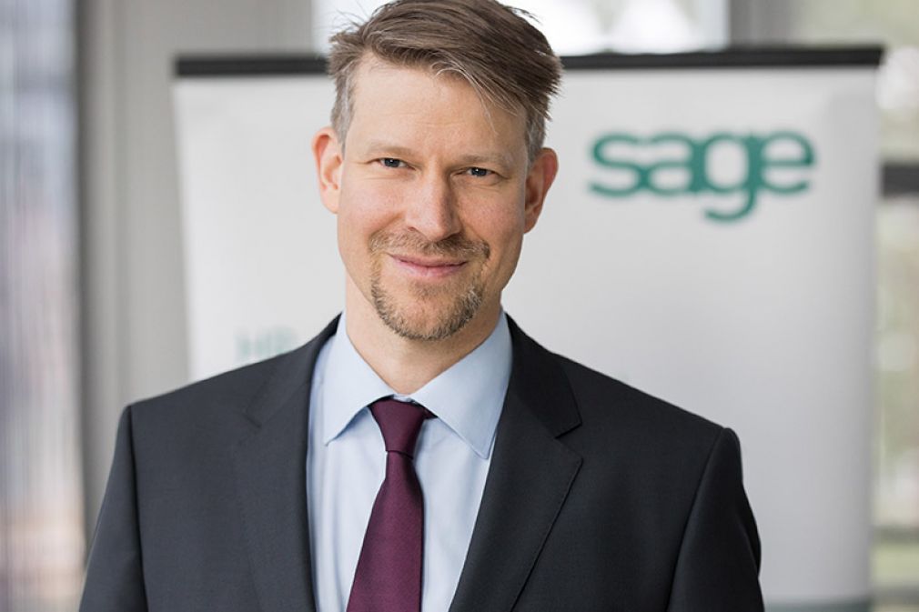Johannes Kreiner ist Geschäftsführer bei Sage.