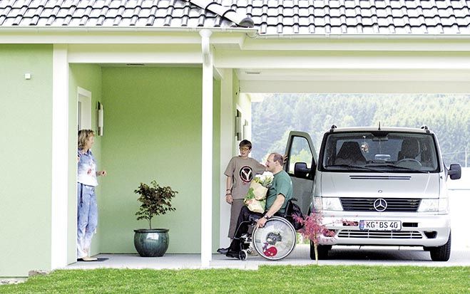 Barrierefrei wohnen bedeutet bauliche Modifikationen. Geregelt werden die behördlichen Anforderungen in der ÖNORM B 1600.