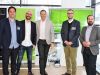 Boten Infos zu Marketingtrends: Michael Glas, Christian Ortner und Alex Walterskirchen, pixelart; Sebastian Stang, Magnolia; Jörg Nottebohm, Marketo.