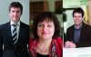 Franz Wolf-Maier, Andrea Eraslan-Weninger und Johannes Peyrl beantworten Fragen zur Integration in Österreich.