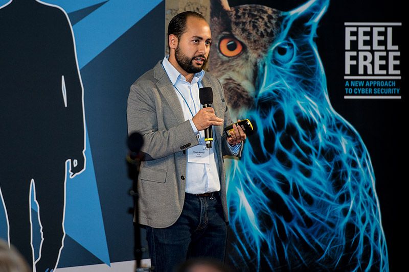 Antonio Hüseyin Barresi ist CEO des Start-ups xorlab und &quot;Security Rockstar 2016&quot;.