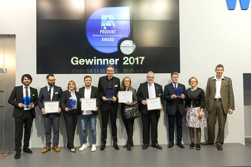 Award für Grohe Dusch-WC Sensia Arena