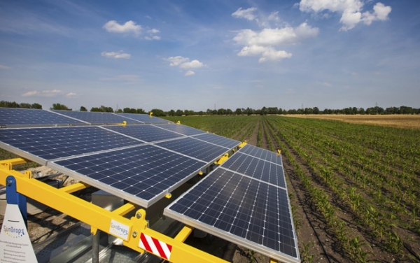 Tröpfchenbewässerung mit Photovoltaik